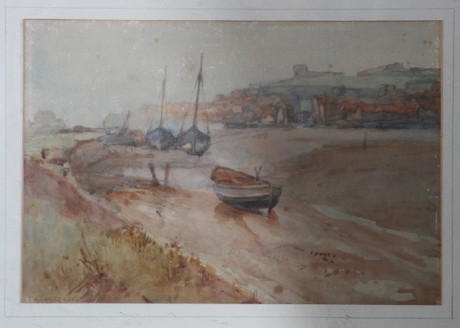 Pair of Watercolours by Frank Rousse