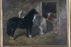 Stable Interior by Henry Charles Woollett
