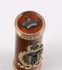 A 20th century Russian Faberge style cigar holder 