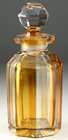 FLASHED AMBER SCENT PERFUME BOTTLE