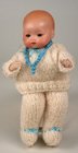 ARMAND MARSEILLE SMALL BABY PORCELAIN BISQUE HEAD DOLL