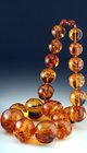 LARGE BEAD BALTIC AMBER NECKLACE