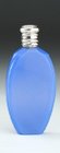 FRENCH BLUE OPALINE SCENT PERFUME BOTTLE