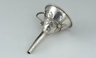 MEXICAN SILVER SCENT PERFUME BOTTLE FUNNEL