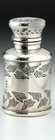 IVY ENGRAVED STERLING SILVER SCENT PERFUME BOTTLE