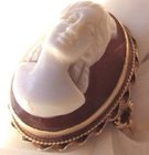 ANTIQUE VICTORIAN HIGH RELIEF CARVED CAMEO RING