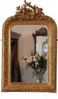 French Antique Gilt Wall Mirror