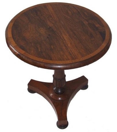W1v Rosewood small side table