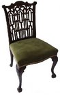 Victorian chippendale revival chair