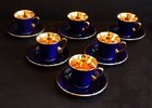 6 crown devon cups and saucers