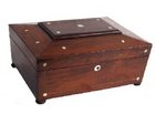 Regency rosewood Jewellery box