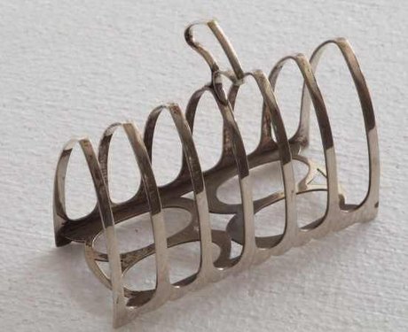 Large Silver plated toast rack