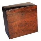 Regency rosewood box