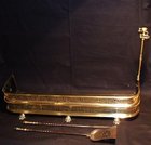 Regency brass fender