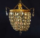 Edwardian crystal chandelier