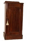Victorian mahogany bedside cabinet