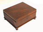 Victorian mahogany jewlery box