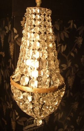 Small Edwardian chandelier