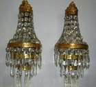 Pair of Antique Icicle Wall Lights