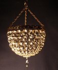 Antique purse chandelier