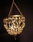 Edwardian antique purse chandelier