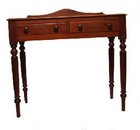 Victorian mahogany 2 drawer hall table