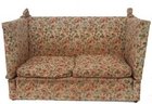 Large Edwardian knole sofa