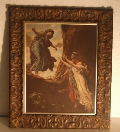 Late Victorian gilt picture frame