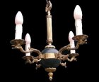 French Empire Style Chandelier .