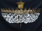 Large and Wide 1930 Purse Chandelier