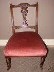 Superb Early c19th Nursing Chair Carved Back
