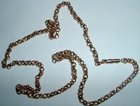 Victorian Rose Gold Belcher Chain Necklace