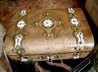 Arts and Crafts Burr Walnut Jewellery Box