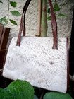 Waldybag Fur Morocco Brown Leather Handbag Original Box