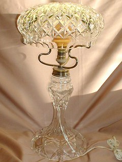 Cut Crystal Lamp