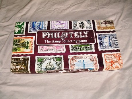 PHLATELY THE STAMP COLLECTING VINTAGE BOARD GAME