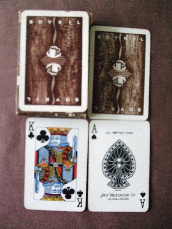 BOVRIL PLAYING CARDS