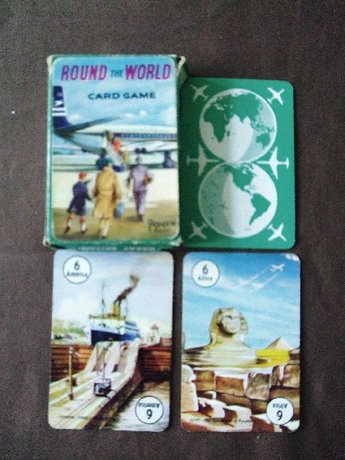 PEPYS ROUND THE WORLD CARD GAME