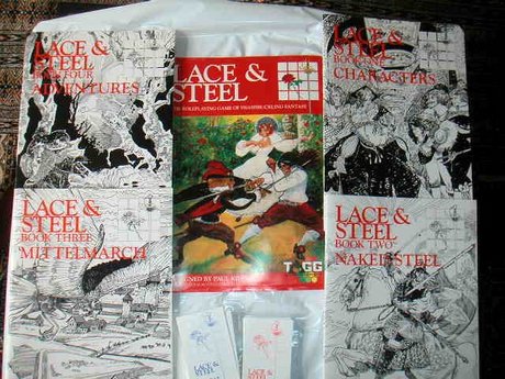 LACE & STEEL  ROLEPLAYING GAME OF SWASHBUCKLING FANTASY