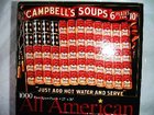 THE ALL AMERICAN CAMPBELL SOUP FLAG  Ceaco puzzle USA