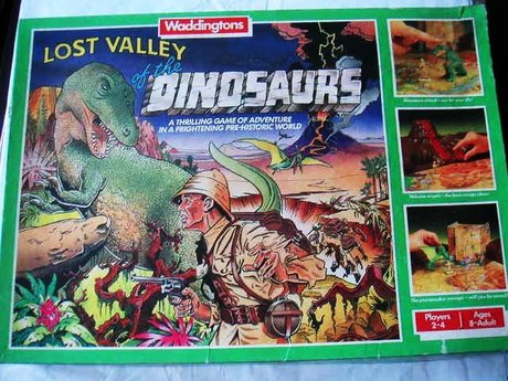 LOST VALLEY OF THE DINOSAURS Waddington Game
