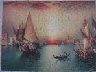VENETIAN SUNSET Chad Valley Wooden Jigsaw Puzzle