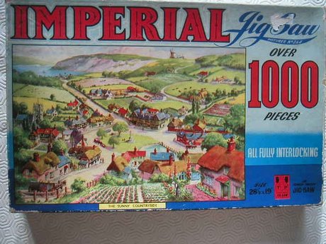 SUNNY COUNTRYSIDE  Imperial Jigsaw Tower Press
