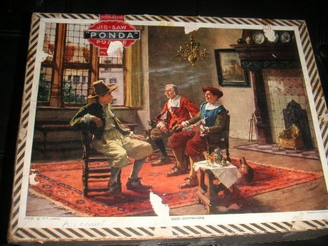 GOOD COMPANIONS  VICTORY WOODEN JIG SAW PUZZLE