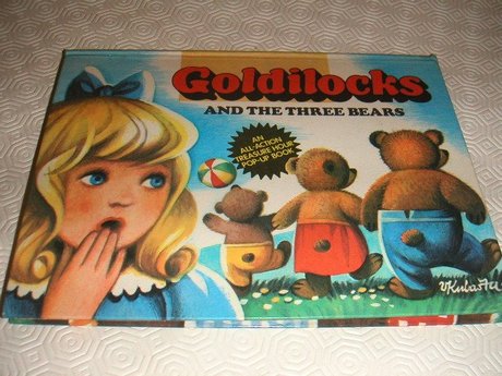 GOLDILOCKS & THE THREE BEARS   KUBASTA POP UP