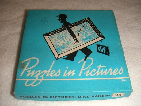 PUZZLES IN PICTURES  UPL BOXED GAME FOR PARTIES
