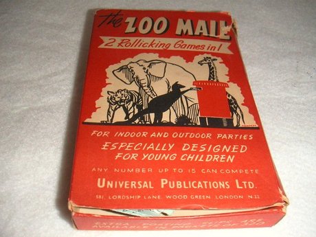 ZOO MAIL  UPL BOXED GAME FOR PARTIES