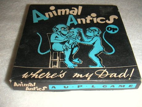 ANIMAL ANTICS or WHERE'S MY DAD    AN UPL BOXED PARTY GAME