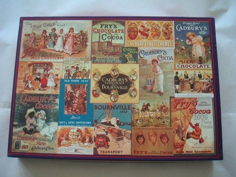 CADBURY HERITAGE COLLECTION GIBSONS GAMES  1000 PIECES