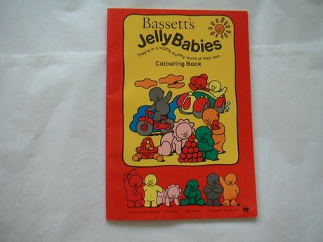 BASSETT'S JELLY BABIES COLOURING BOOK